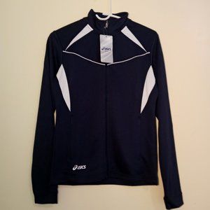 ASICS Women's Cali Jacket - Full Zip - Small - Dark blue/Navy - NWT